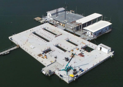Floating Foundation for Research Center
