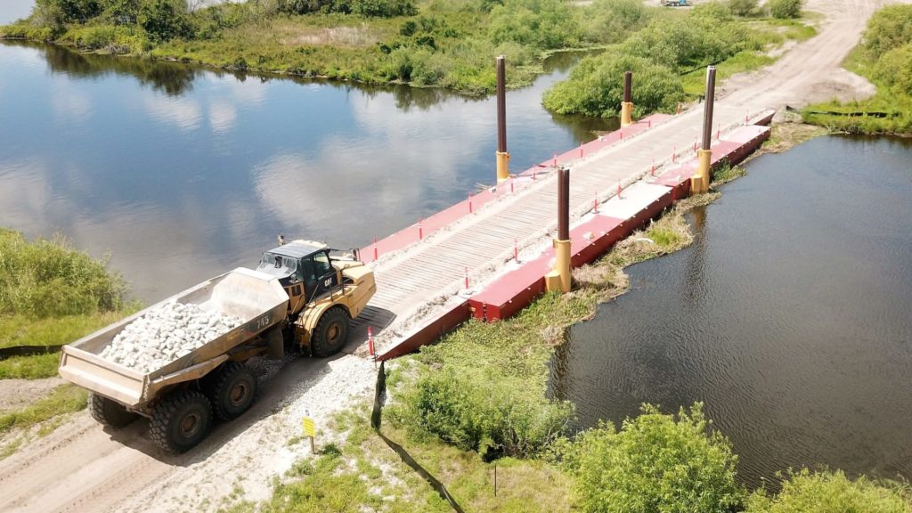 Canal Crossing for Corps Project