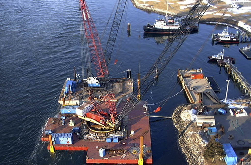 Lift Span Sheave Installation