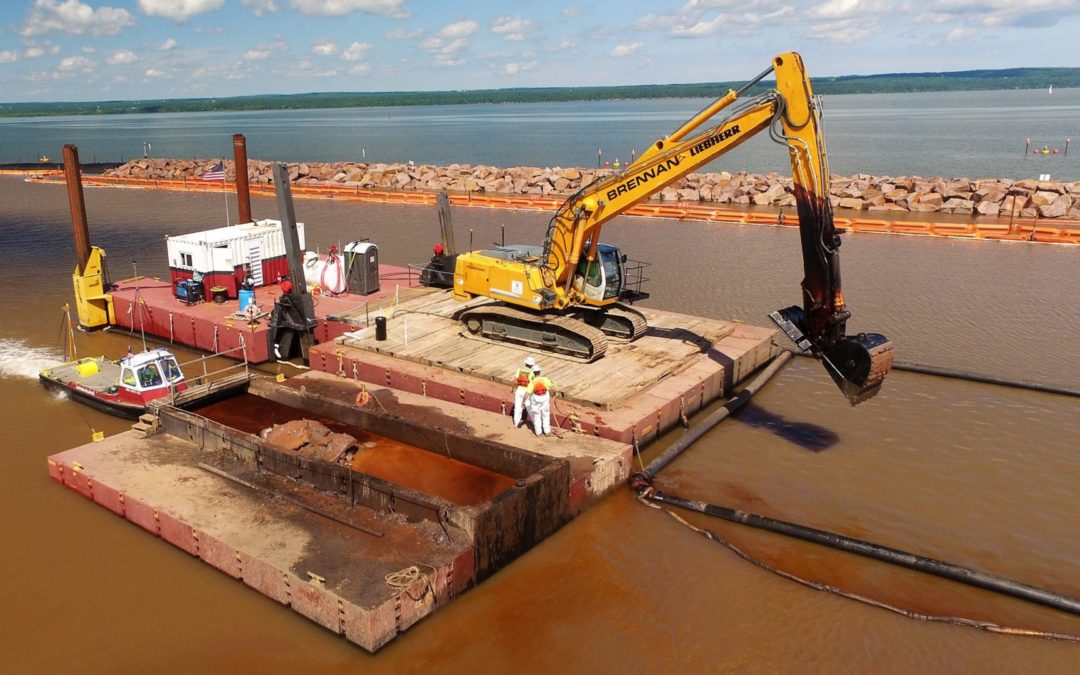 Superfund Site Spud Barge
