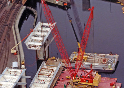 Big Dig Ringer Crane Barge
