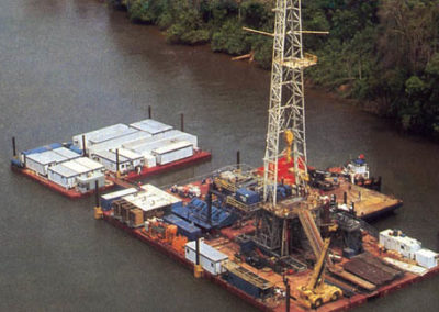 Oil Exploration in Remote River