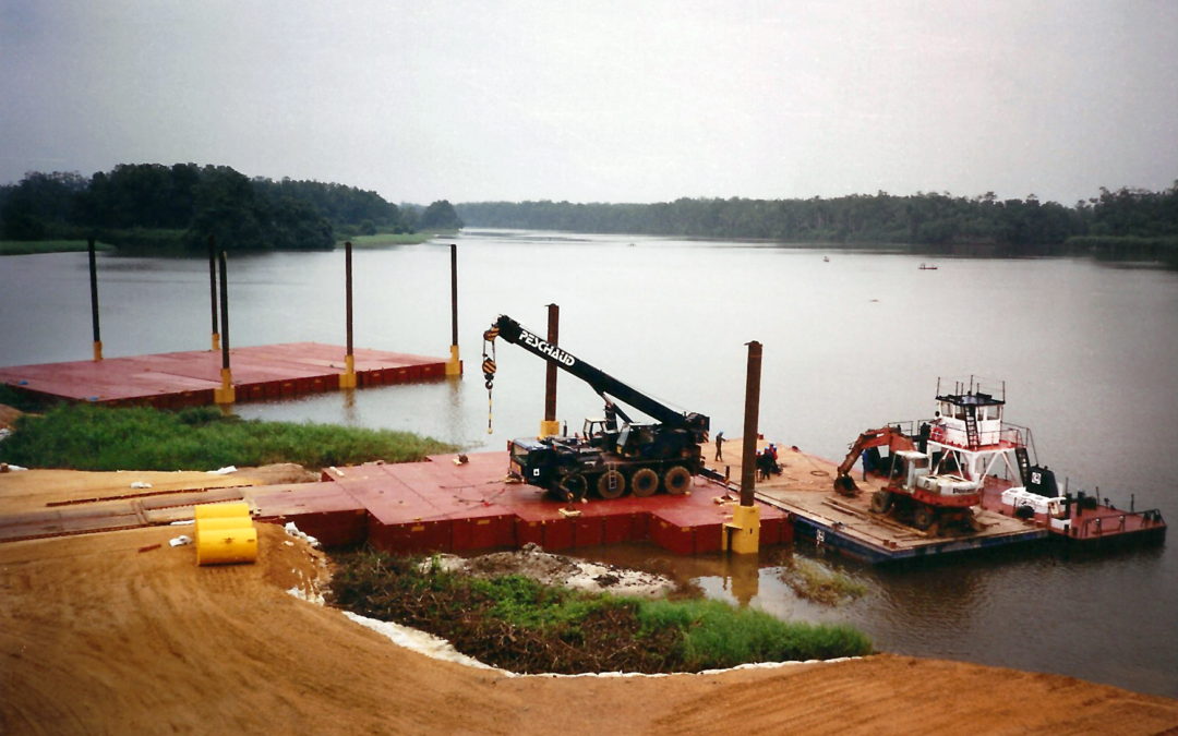 Floating Pier in Africa