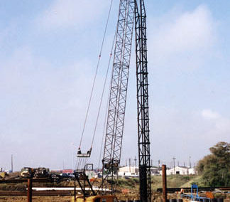 Pile Driving at the Port of Houston