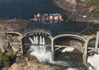 Floating Pump Bypass Projects Dam
