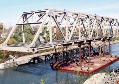 Truss Bridge Transport Barge