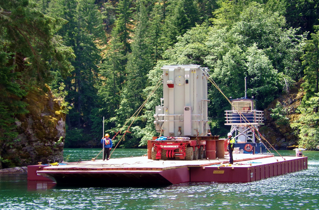 Transformer Transport on Diablo Lake