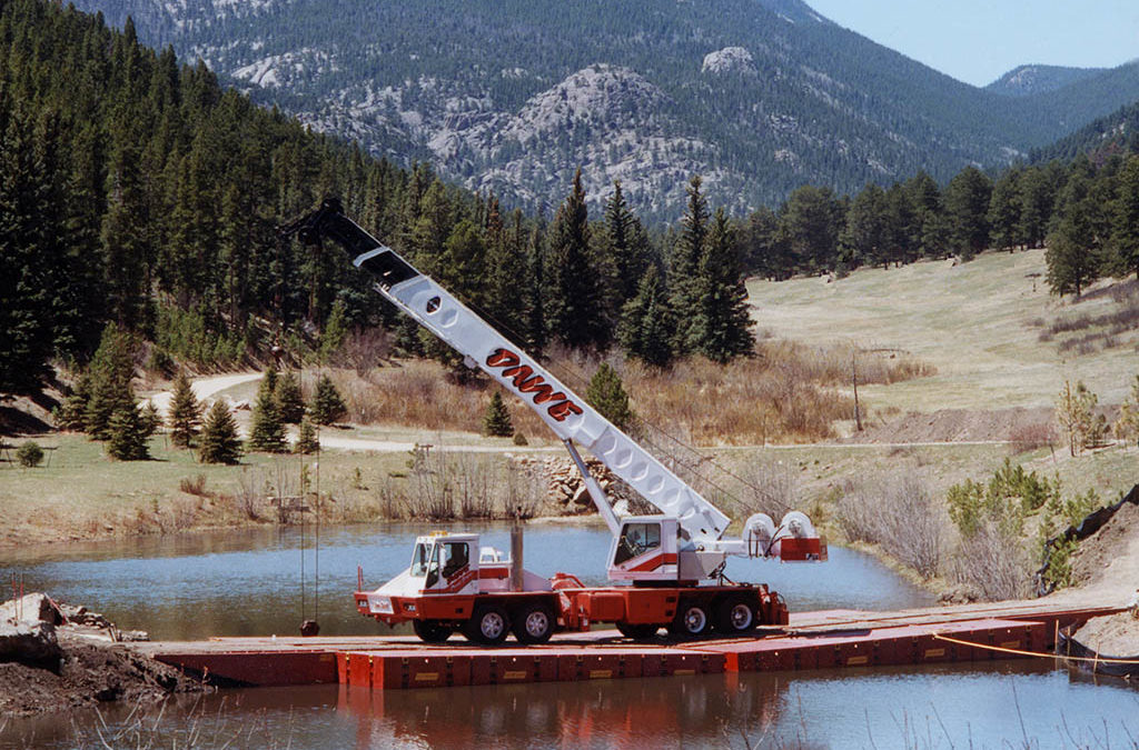 Floating Bridge in the Rockies