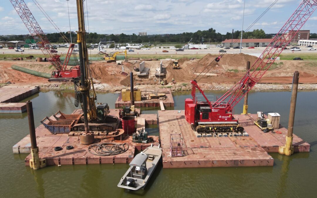 Manhattan Road & Bridge Construct Pedestrian Bridge